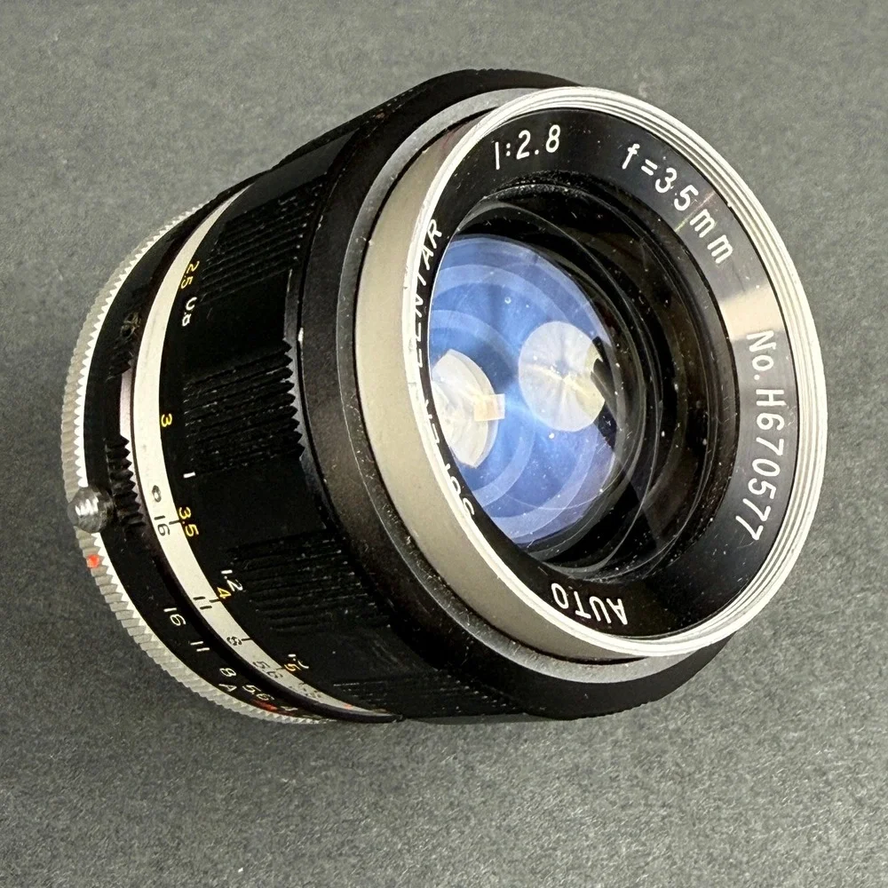 Auto Super-Lentar 35mm f/2.8 Lens Minolta SR Mount Japan H670577